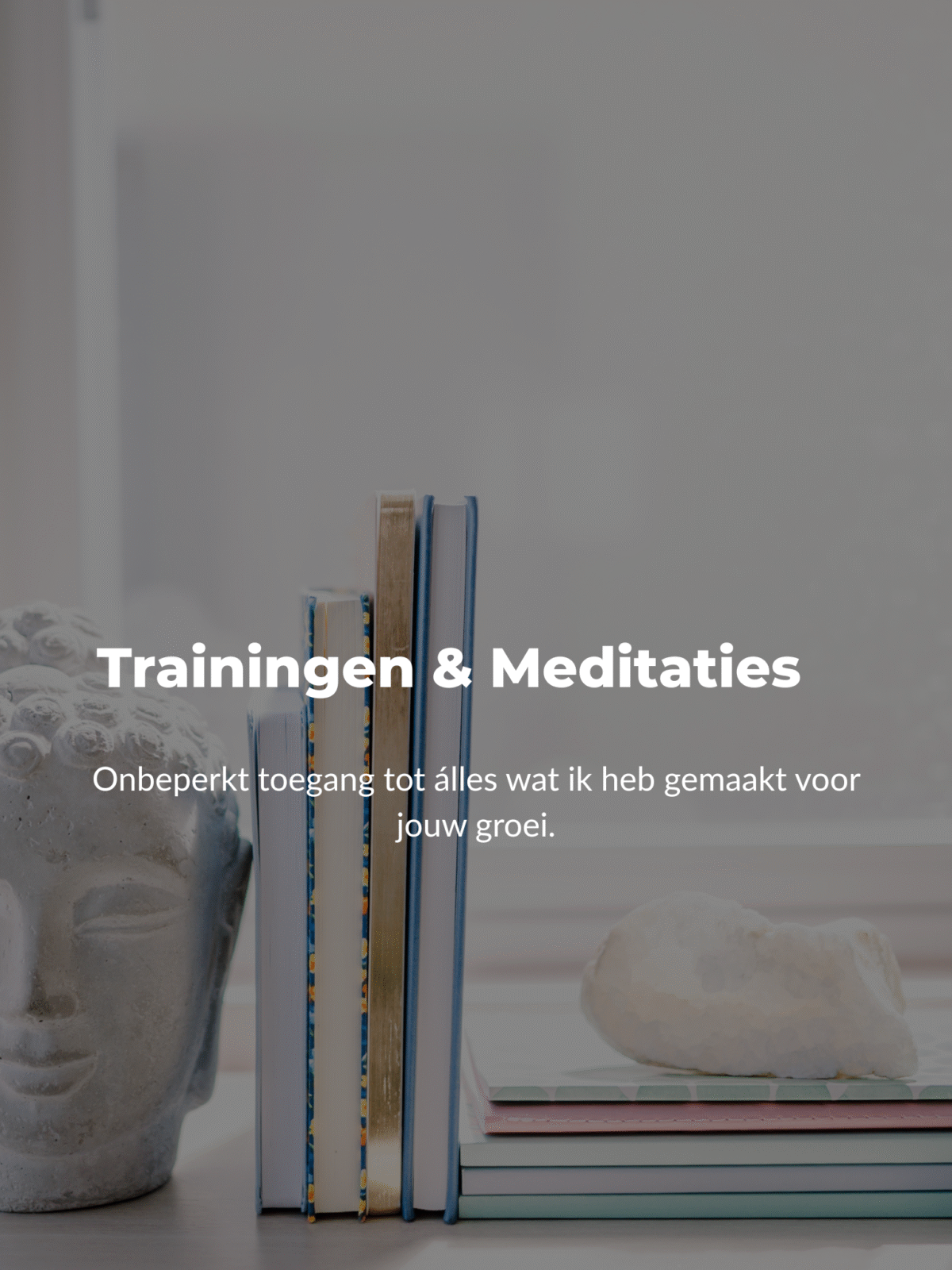 Alt-tekst: Inner Love Academy trainingen en meditaties, groei in eigen tempo